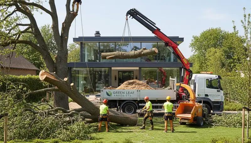 Professional landscaping and tree removal service in Brandon, FL by Chop Chop Tree experts