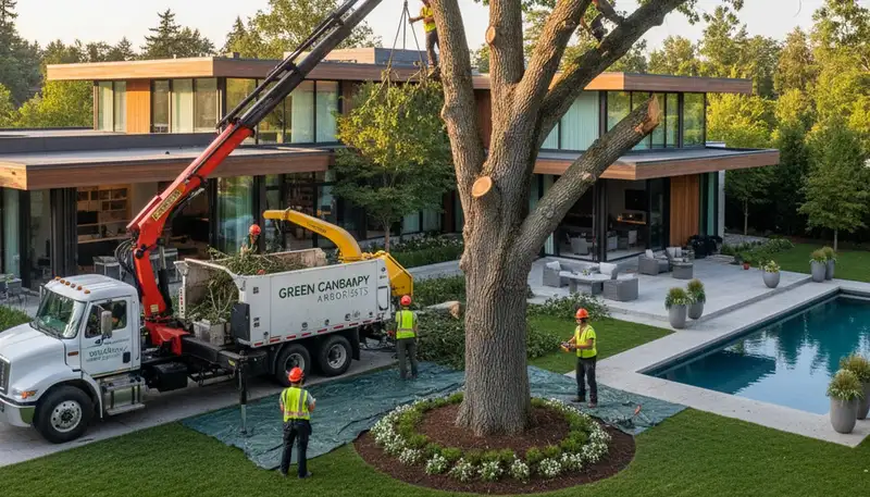Professional landscaping and tree removal in Brandon, FL by Chop Chop Tree experts