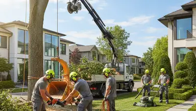Professional lawn care and tree removal service in Brandon, FL by Chop Chop Tree experts