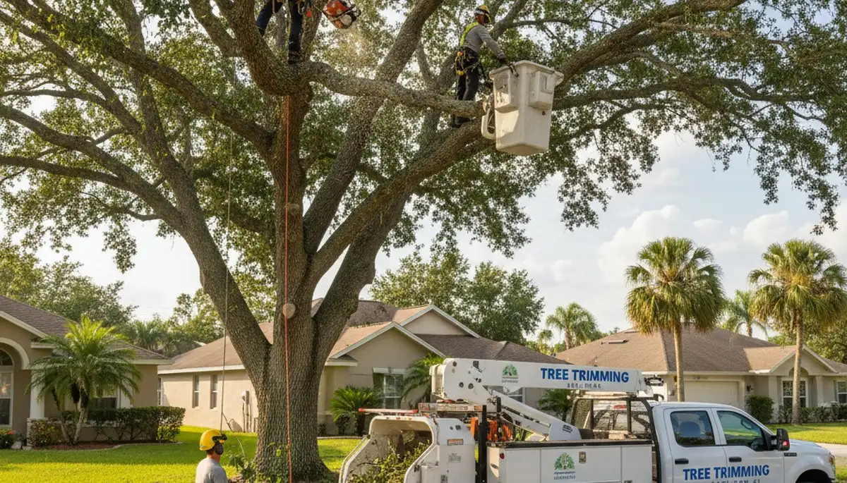 Professional tree removal service in Brandon, FL by certified arborists at Tree Service Brandon