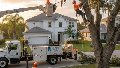Professional tree removal service in Brandon, FL by treeservicebrandon.com experts