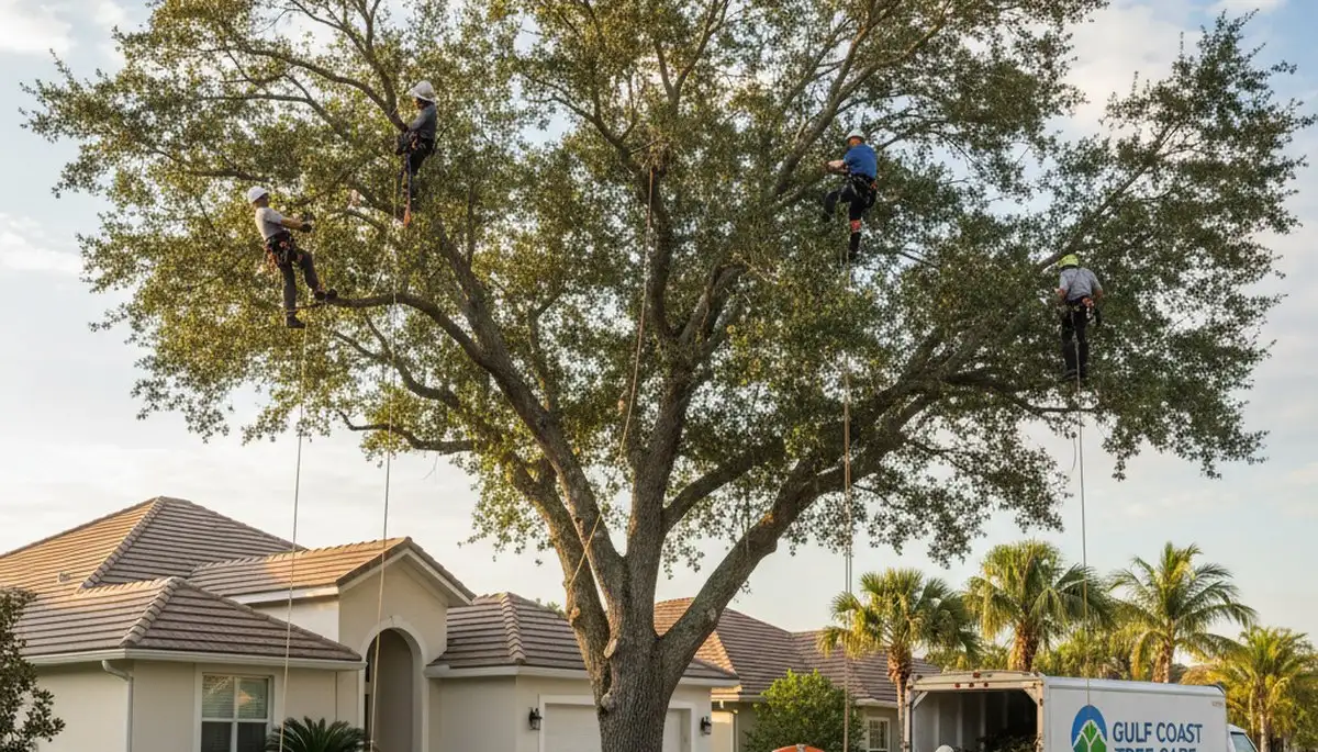 Professional tree removal service in Brandon, FL by certified arborists