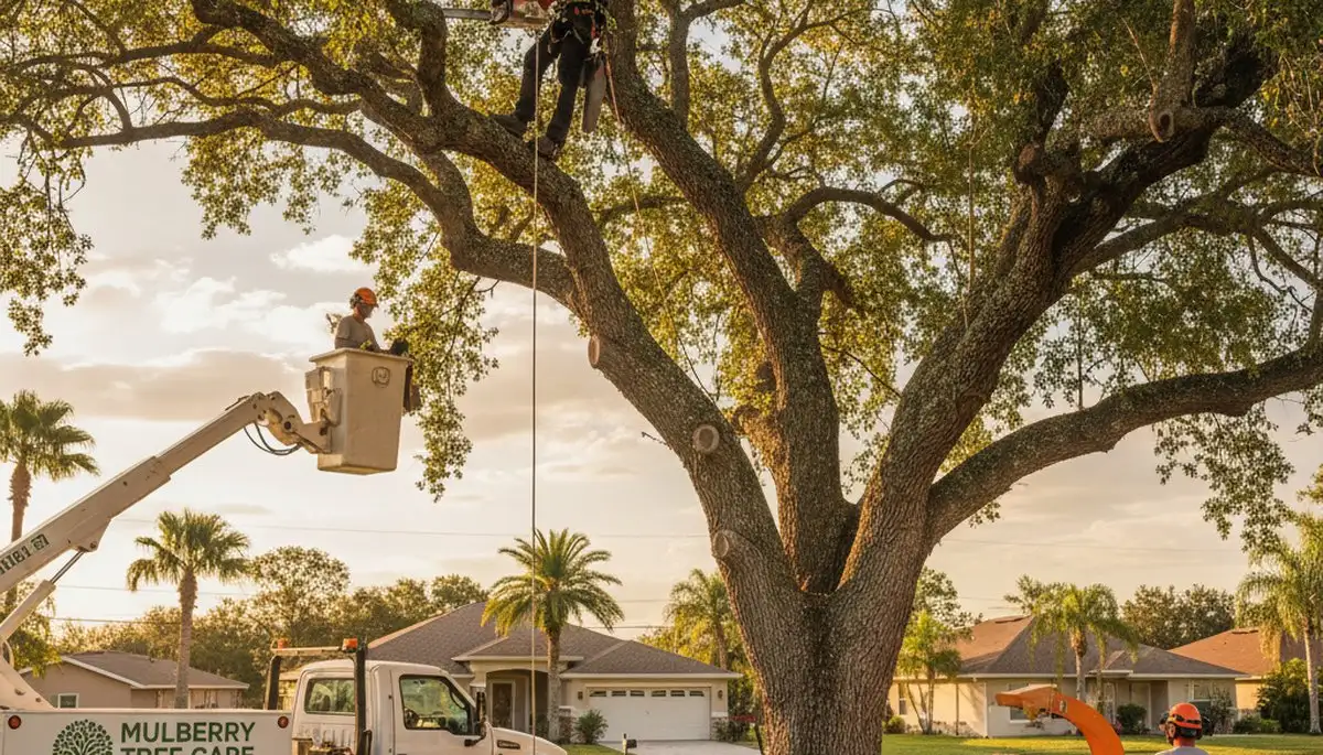 Professional tree removal service in Brandon, FL by certified arborists at Tree Service Brandon