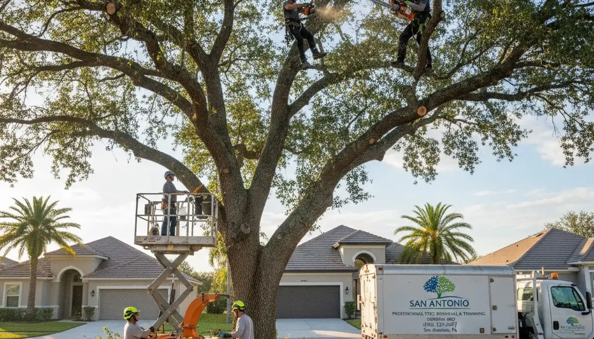 Professional tree removal service in Brandon, FL by certified arborists at Tree Service Brandon
