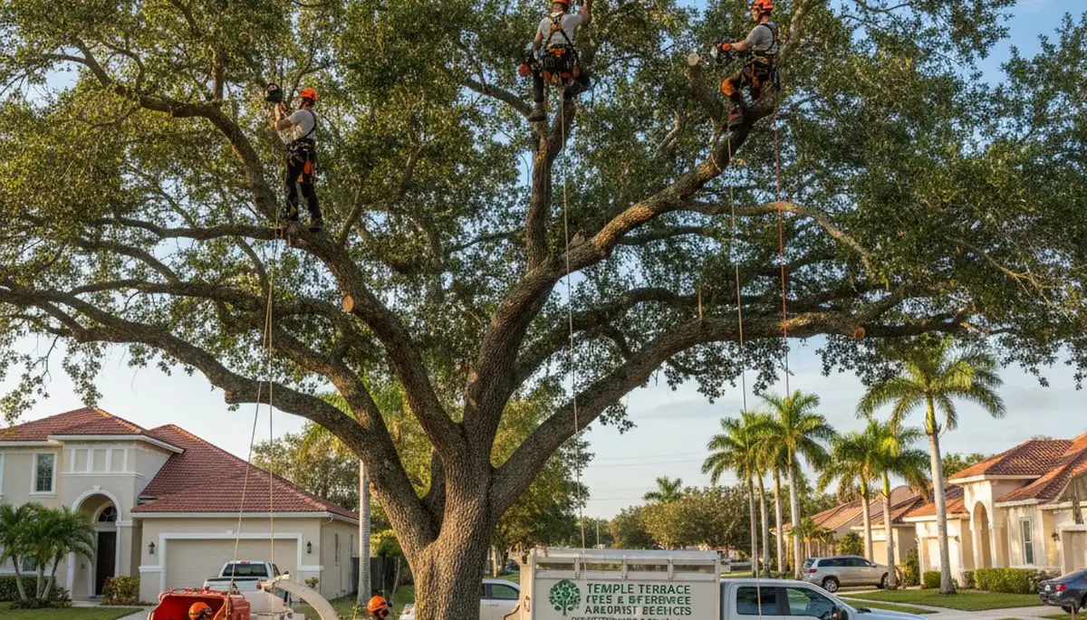 Professional tree removal service in Brandon, FL by certified arborists at Tree Service Brandon