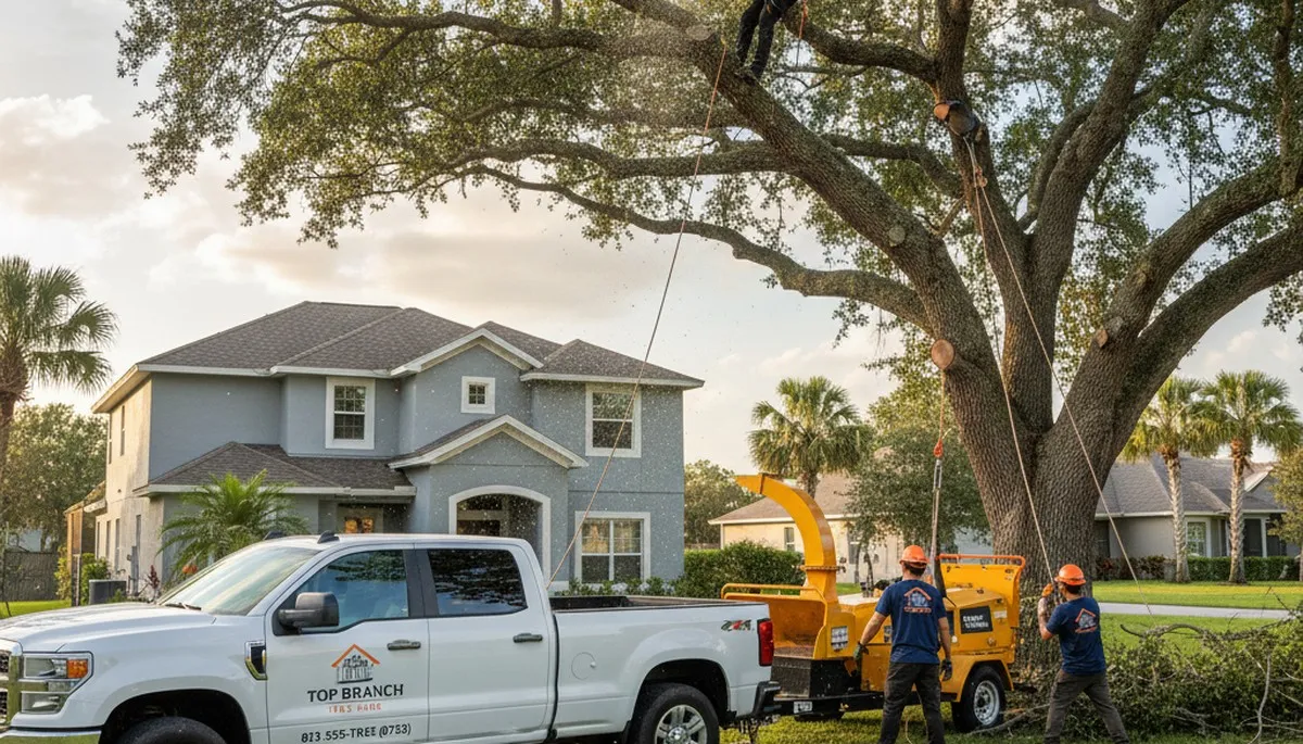 Professional tree removal service in Brandon FL by certified arborists | TreeServiceBrandon.com