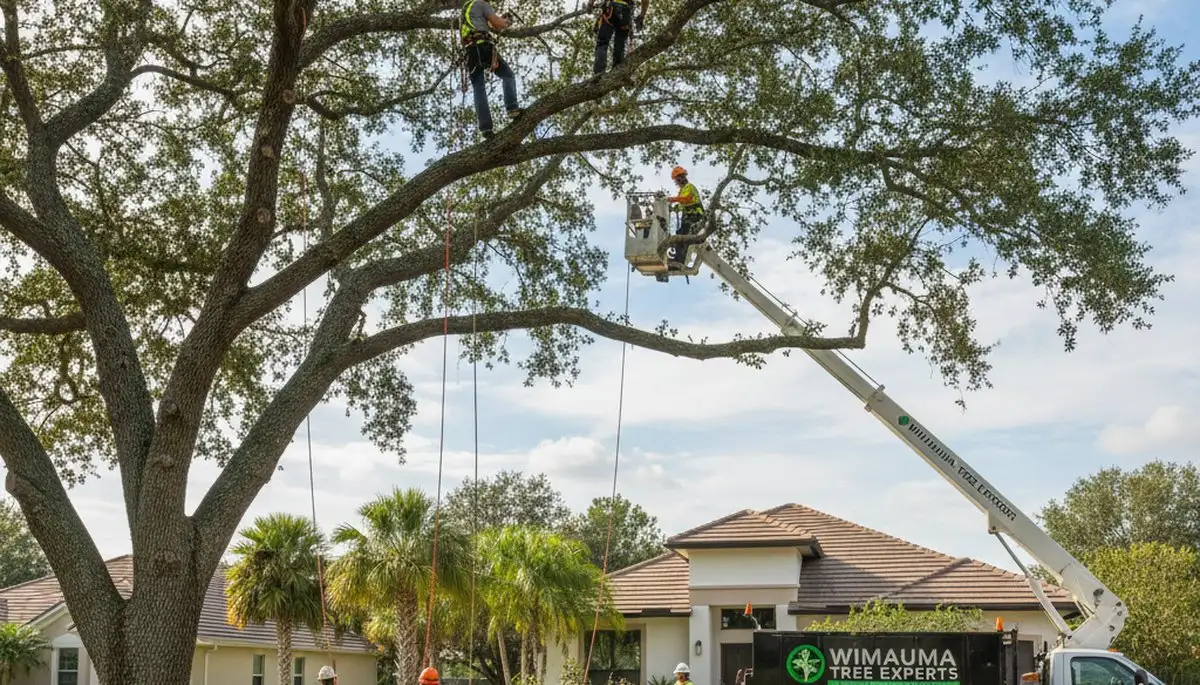 Professional tree removal service in Brandon FL by certified arborists at Tree Service Brandon