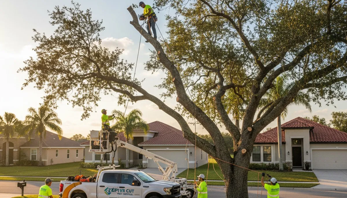 Professional tree removal service in Brandon, FL by certified arborists at Tree Service Brandon